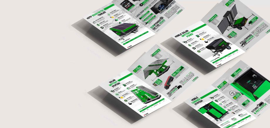 pieghevoli per generatori e battery pack trime