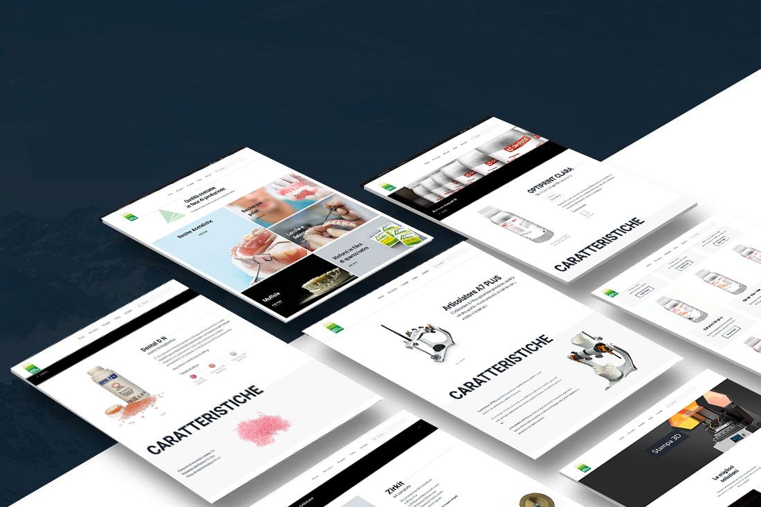 pagine del sito web apexdental